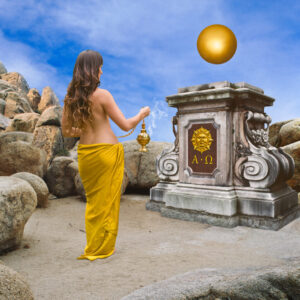 Priestess at the Sanctuary of the Great Floating Orb