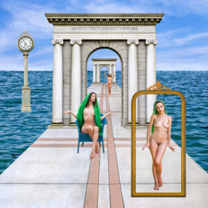 A Pageant of Picturesque Poses on the Pier of Pulchritude.